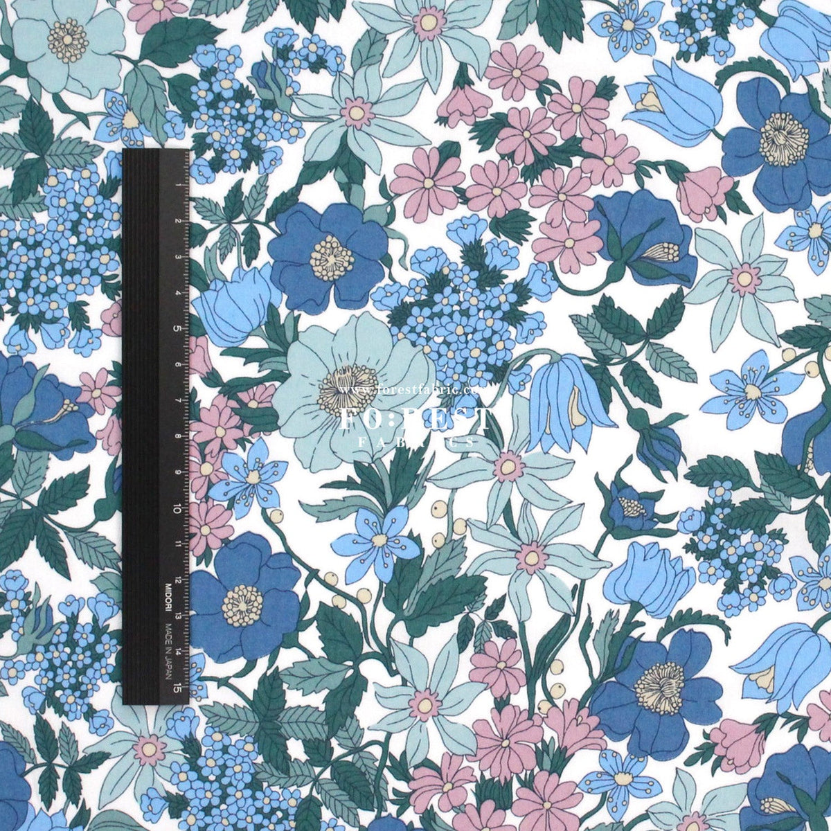 Liberty of London (Tana Lawn™ Cotton Fabric) - Clarabell - FO:REST Fabric 布恩堂Liberty fabrictana lawnjapanese fabricykk zipper