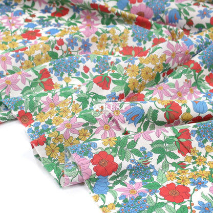 Liberty of London (Tana Lawn™ Cotton Fabric) - Clarabell - FO:REST Fabric 布恩堂Liberty fabrictana lawnjapanese fabricykk zipper