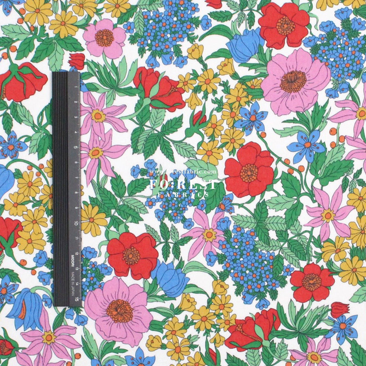 Liberty of London (Tana Lawn™ Cotton Fabric) - Clarabell - FO:REST Fabric 布恩堂Liberty fabrictana lawnjapanese fabricykk zipper
