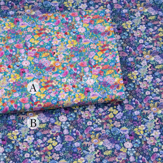 Liberty of London (Tana Lawn™ Cotton Fabric) - Classic Garden - FO:REST Fabric 布恩堂Liberty fabrictana lawnjapanese fabricykk zipper