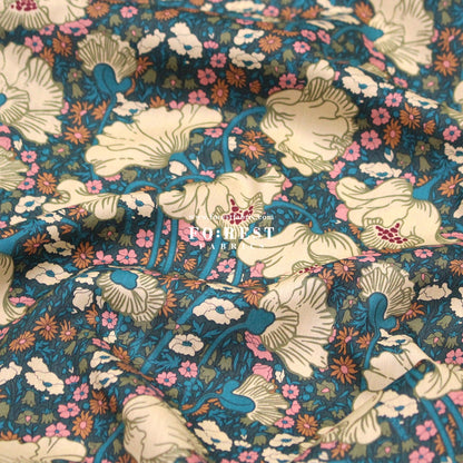 Liberty of London (Tana Lawn™ Cotton Fabric) - Clementina Daisy - FO:REST Fabric 布恩堂Liberty fabrictana lawnjapanese fabricykk zipper