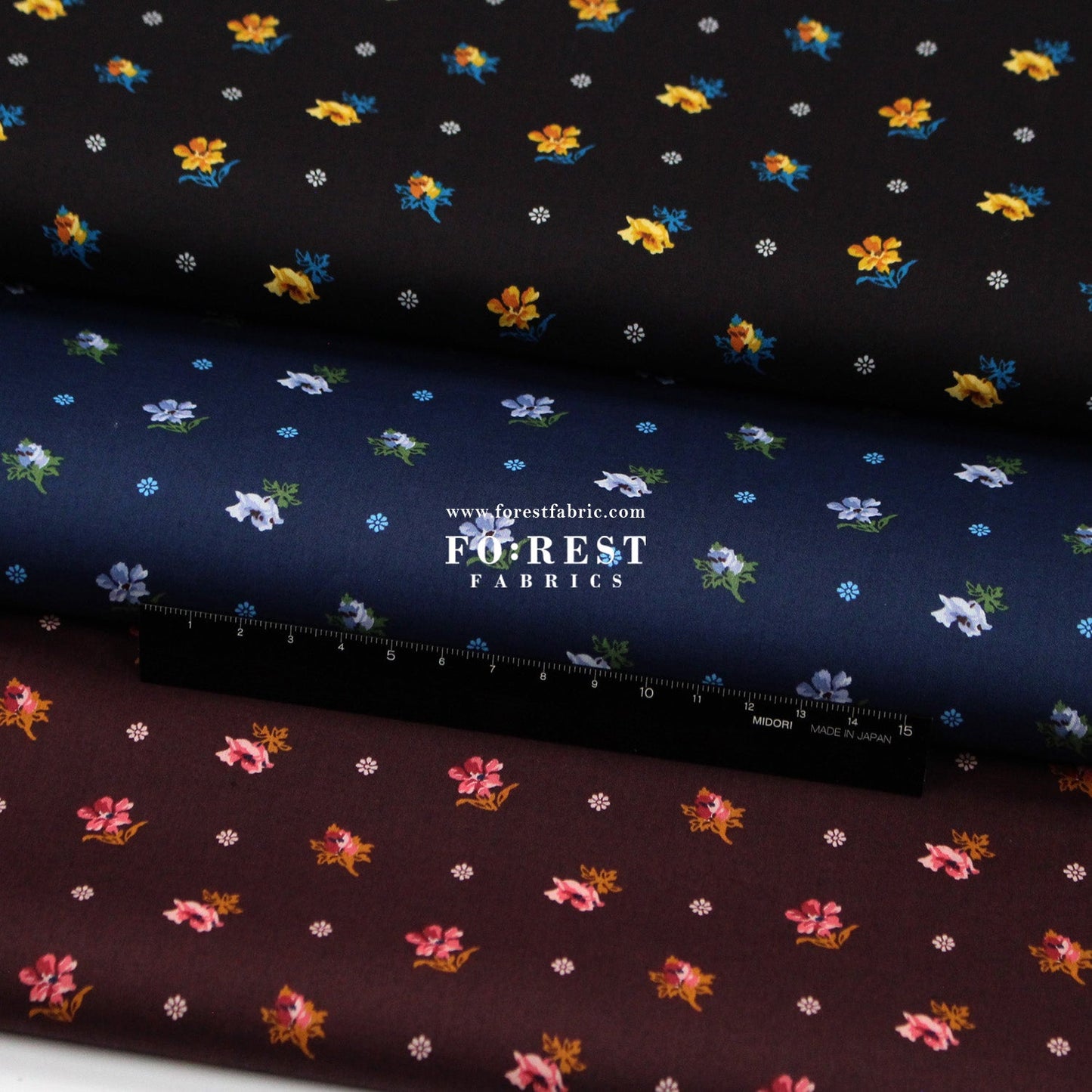 Liberty of London (Tana Lawn™ Cotton Fabric) - Clio - FO:REST Fabric 布恩堂Liberty fabrictana lawnjapanese fabricykk zipper
