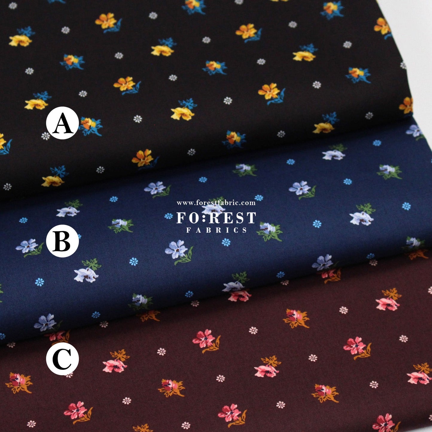 Liberty of London (Tana Lawn™ Cotton Fabric) - Clio - FO:REST Fabric 布恩堂Liberty fabrictana lawnjapanese fabricykk zipper