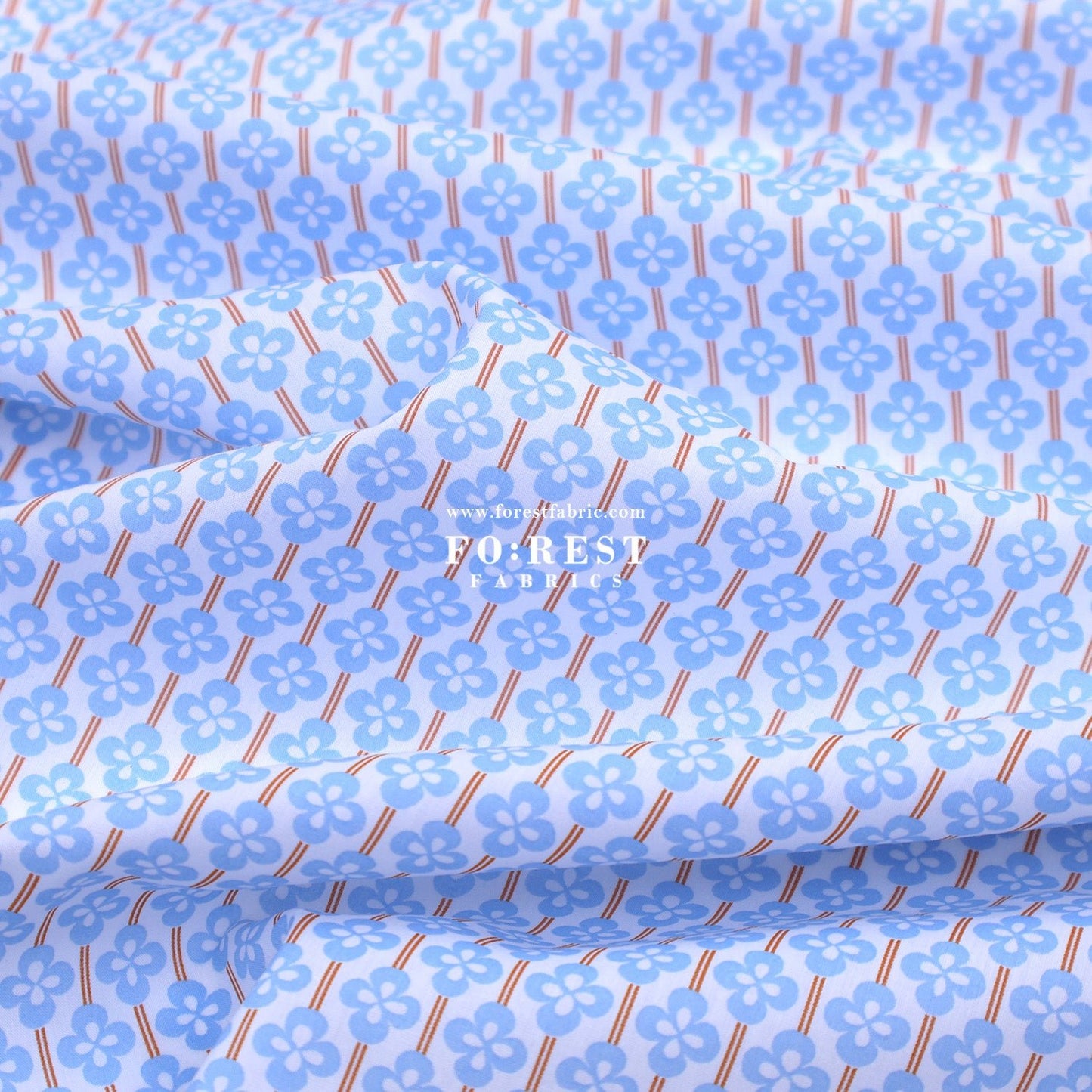Liberty of London (Tana Lawn™ Cotton Fabric) - Clover Fiflds - FO:REST Fabric 布恩堂Liberty fabrictana lawnjapanese fabricykk zipper