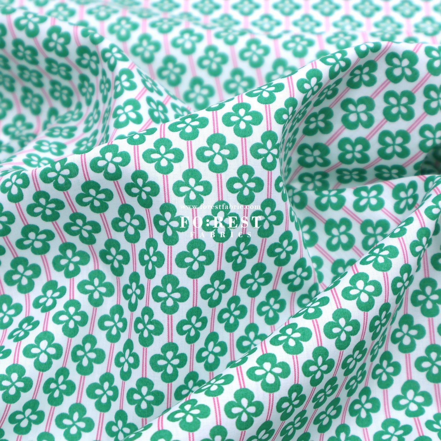 Liberty of London (Tana Lawn™ Cotton Fabric) - Clover Fiflds - FO:REST Fabric 布恩堂Liberty fabrictana lawnjapanese fabricykk zipper