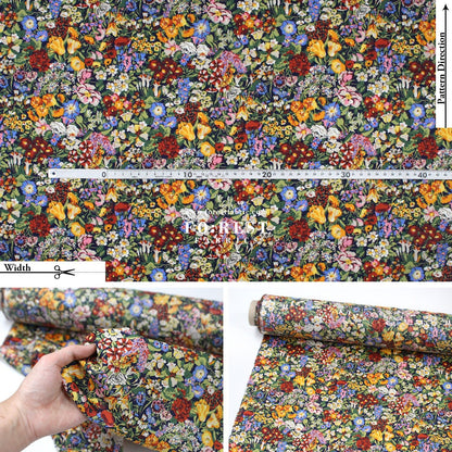 Liberty of London (Tana Lawn™ Cotton Fabric) - Cottage Garden - FO:REST Fabric 布恩堂Liberty fabrictana lawnjapanese fabricykk zipper