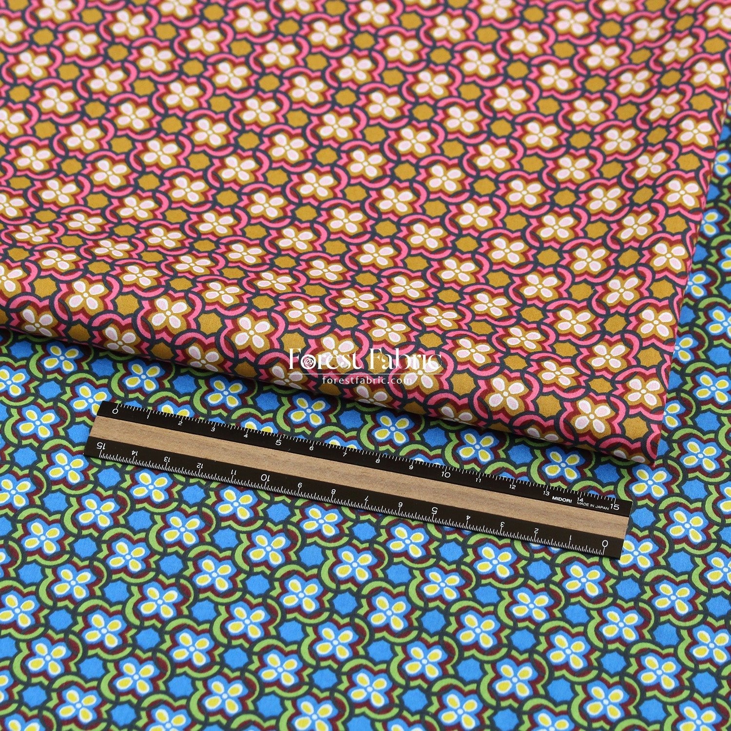Liberty of London (Tana Lawn™ Cotton Fabric) - Daisy Link - FO:REST Fabric 布恩堂Liberty fabrictana lawnjapanese fabricykk zipper