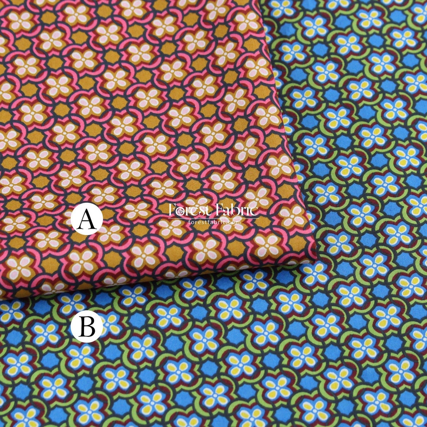 Liberty of London (Tana Lawn™ Cotton Fabric) - Daisy Link - FO:REST Fabric 布恩堂Liberty fabrictana lawnjapanese fabricykk zipper