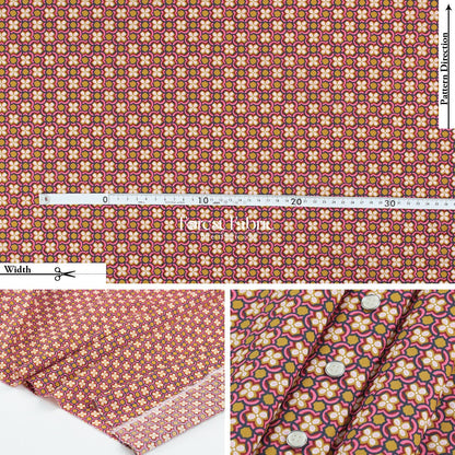 Liberty of London (Tana Lawn™ Cotton Fabric) - Daisy Link - FO:REST Fabric 布恩堂Liberty fabrictana lawnjapanese fabricykk zipper