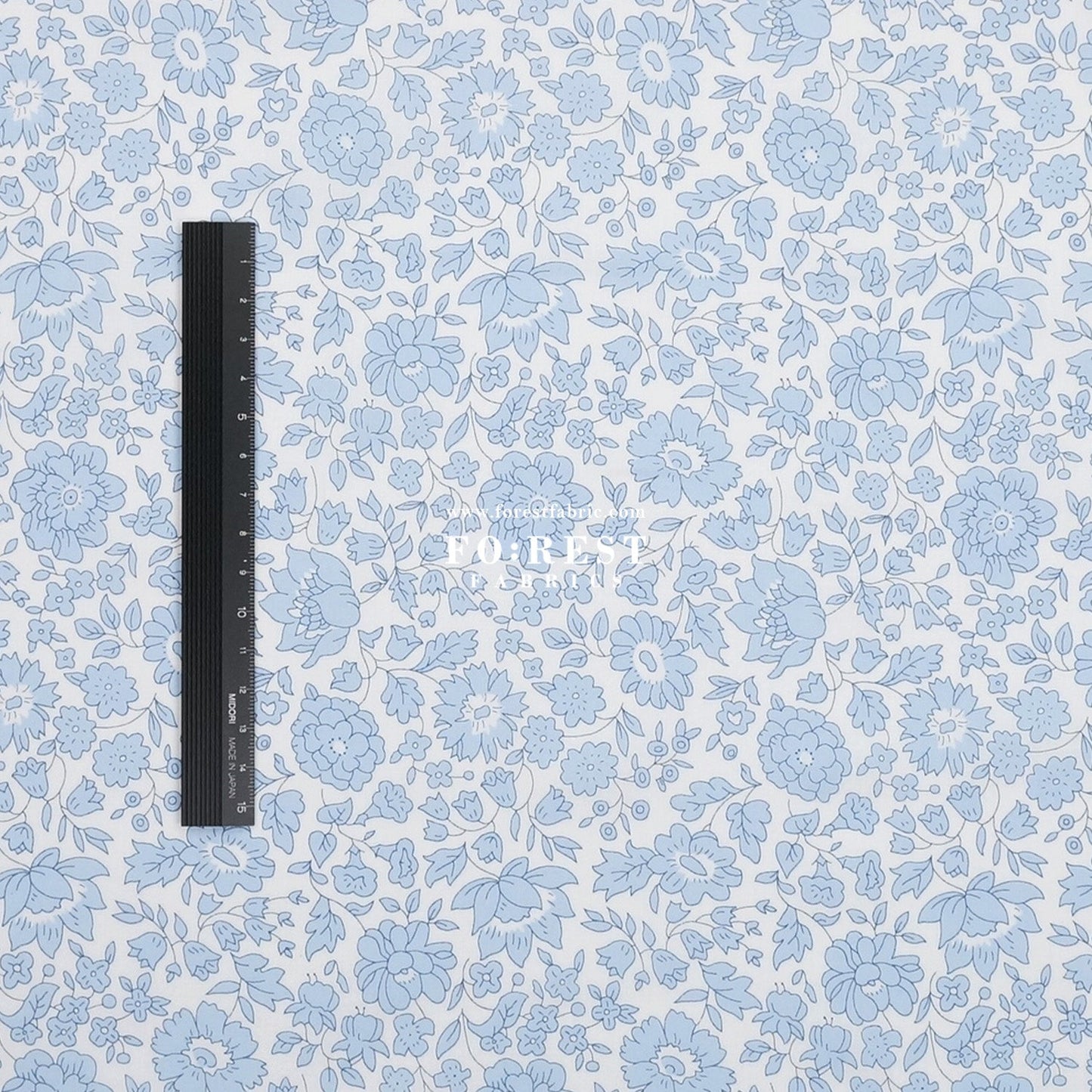Liberty of London (Tana Lawn™ Cotton Fabric) - Danjo Sky - FO:REST Fabric 布恩堂Liberty fabrictana lawnjapanese fabricykk zipper