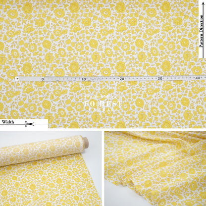 Liberty of London (Tana Lawn™ Cotton Fabric) - Danjo Sky - FO:REST Fabric 布恩堂Liberty fabrictana lawnjapanese fabricykk zipper