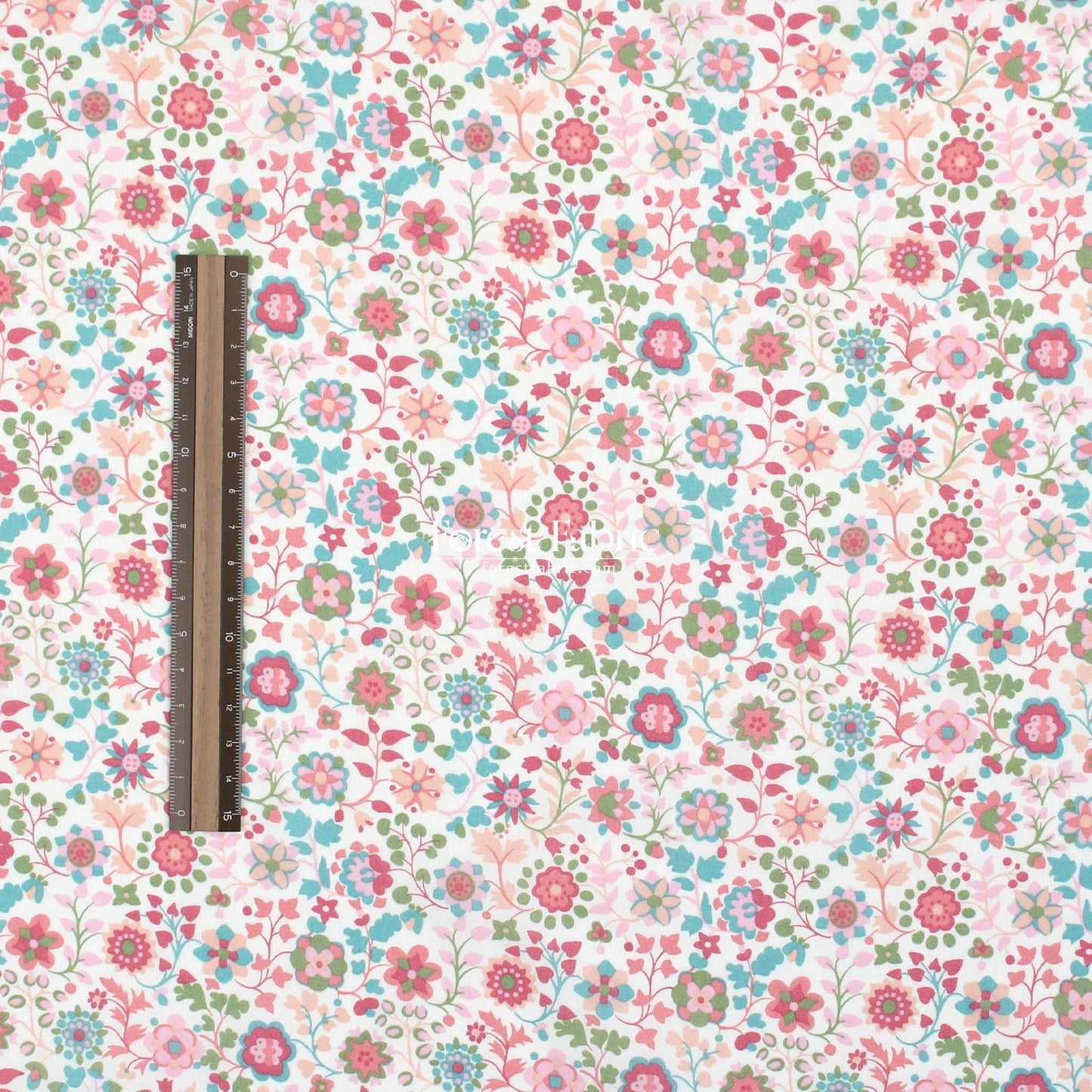 Liberty of London (Tana Lawn™ Cotton Fabric) - Dasha Floral - FO:REST Fabric 布恩堂Liberty fabrictana lawnjapanese fabricykk zipper