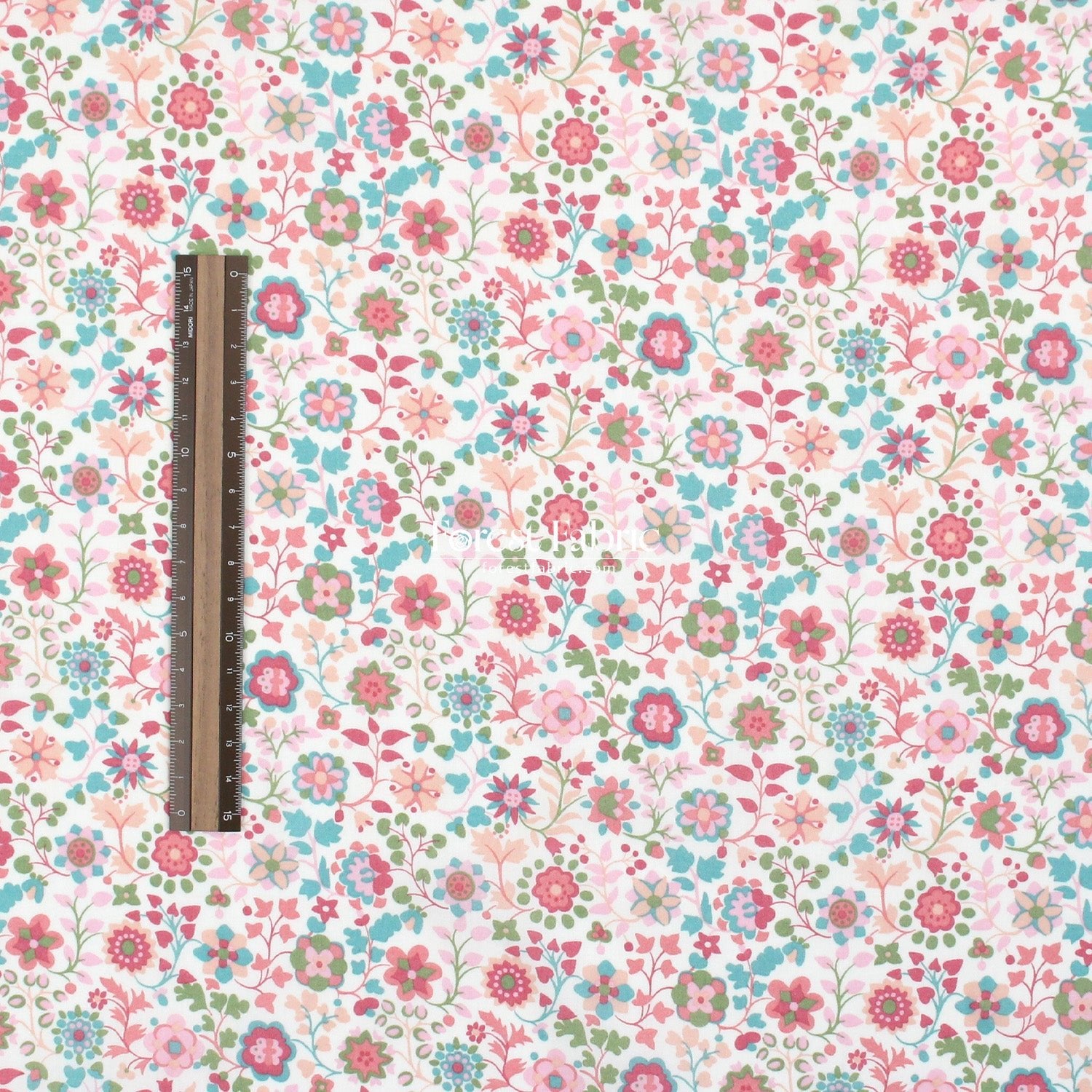 Liberty of London (Tana Lawn™ Cotton Fabric) - Dasha Floral - FO:REST Fabric 布恩堂Liberty fabrictana lawnjapanese fabricykk zipper