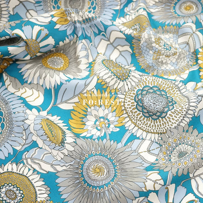 Liberty of London (Tana Lawn™ Cotton Fabric) - Dusk - FO:REST Fabric 布恩堂Liberty fabrictana lawnjapanese fabricykk zipper