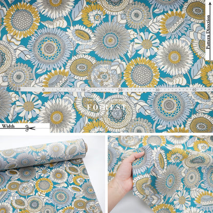 Liberty of London (Tana Lawn™ Cotton Fabric) - Dusk - FO:REST Fabric 布恩堂Liberty fabrictana lawnjapanese fabricykk zipper
