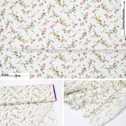 Liberty of London (Tana Lawn™ Cotton Fabric) - elizabeth - FO:REST Fabric 布恩堂Liberty fabrictana lawnjapanese fabricykk zipper