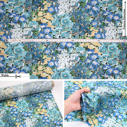 Liberty of London (Tana Lawn™ Cotton Fabric) - Ellis Garden - FO:REST Fabric 布恩堂Liberty fabrictana lawnjapanese fabricykk zipper