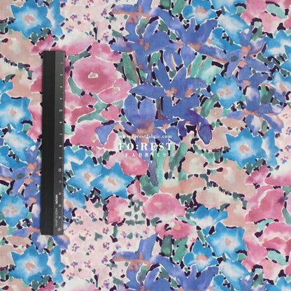 Liberty of London (Tana Lawn™ Cotton Fabric) - Ellis Garden - FO:REST Fabric 布恩堂Liberty fabrictana lawnjapanese fabricykk zipper