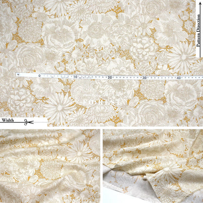 Liberty of London (Tana Lawn™ Cotton Fabric) - English Bloom - FO:REST Fabric 布恩堂Liberty fabrictana lawnjapanese fabricykk zipper