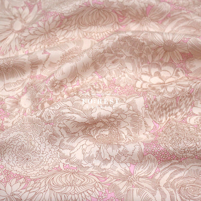 Liberty of London (Tana Lawn™ Cotton Fabric) - English Bloom - FO:REST Fabric 布恩堂Liberty fabrictana lawnjapanese fabricykk zipper
