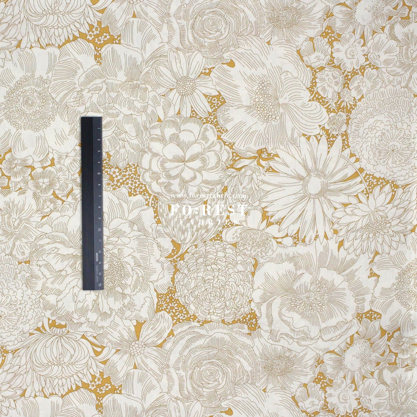 Liberty of London (Tana Lawn™ Cotton Fabric) - English Bloom - FO:REST Fabric 布恩堂Liberty fabrictana lawnjapanese fabricykk zipper