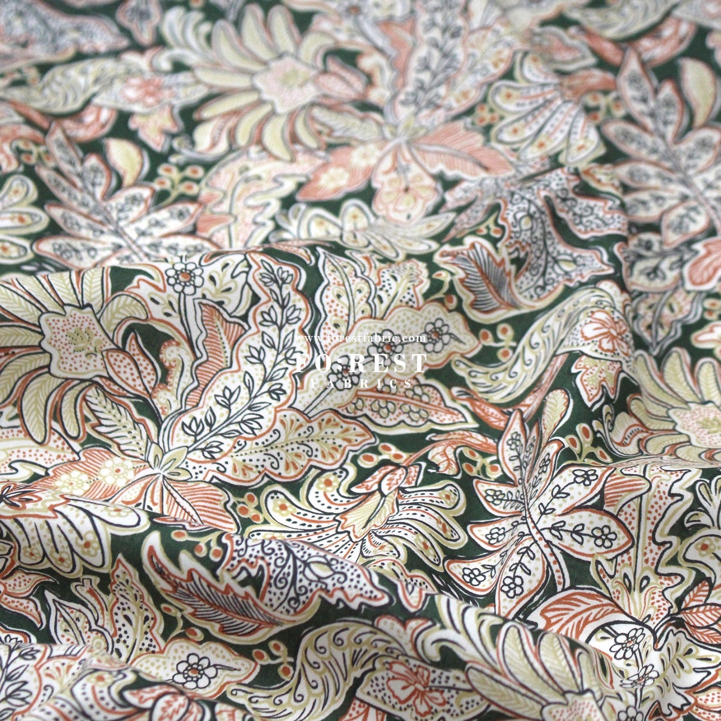 Liberty of London (Tana Lawn™ Cotton Fabric) - Enzo Antonio - FO:REST Fabric 布恩堂Liberty fabrictana lawnjapanese fabricykk zipper