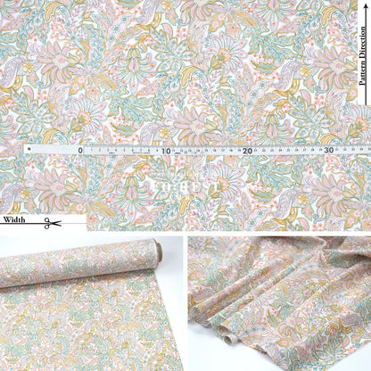 Liberty of London (Tana Lawn™ Cotton Fabric) - Enzo Antonio - FO:REST Fabric 布恩堂Liberty fabrictana lawnjapanese fabricykk zipper