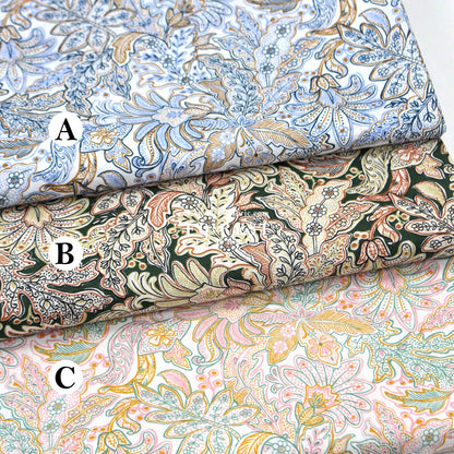 Liberty of London (Tana Lawn™ Cotton Fabric) - Enzo Antonio - FO:REST Fabric 布恩堂Liberty fabrictana lawnjapanese fabricykk zipper