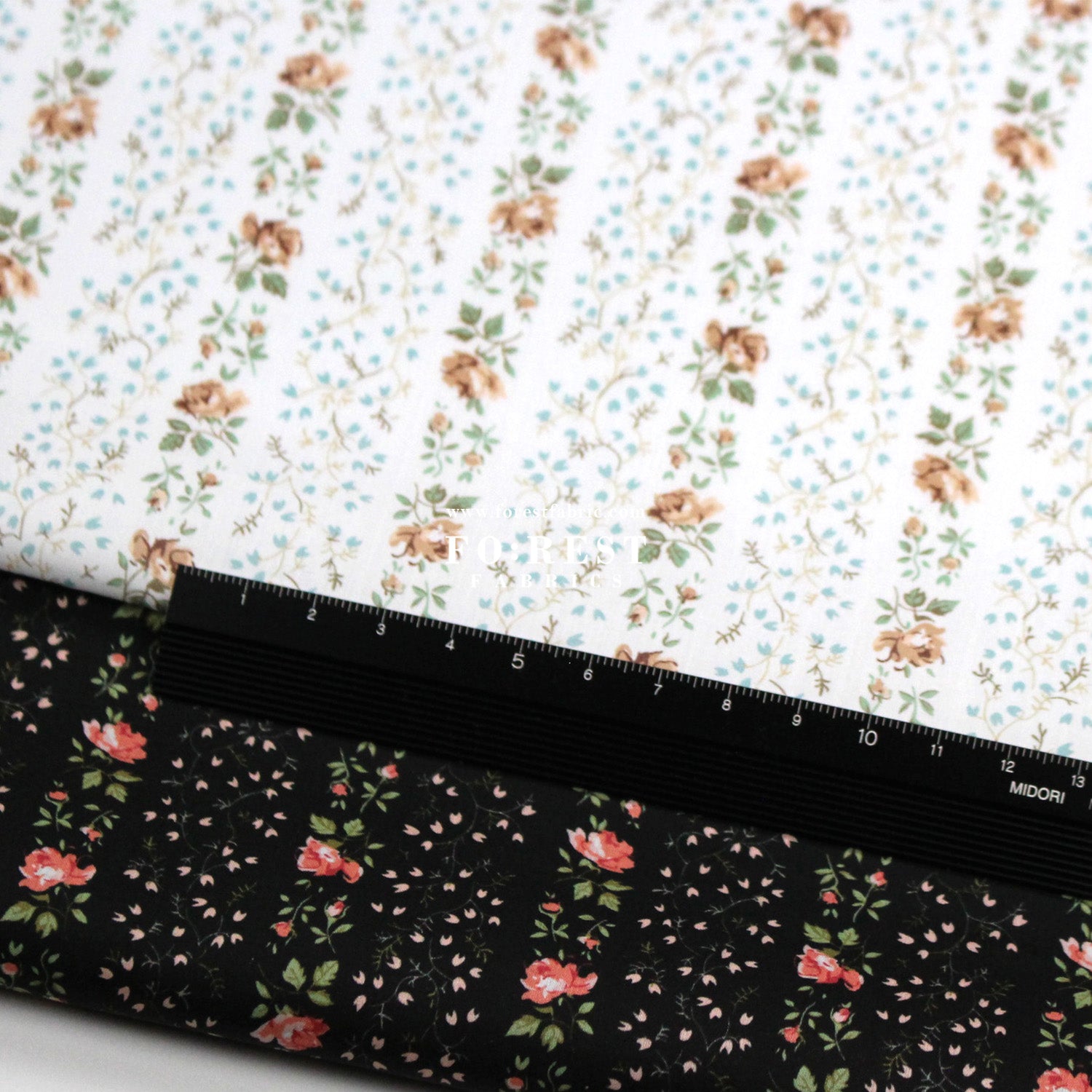 Liberty of London (Tana Lawn™ Cotton Fabric) - Evie Stripe - FO:REST Fabric 布恩堂Liberty fabrictana lawnjapanese fabricykk zipper