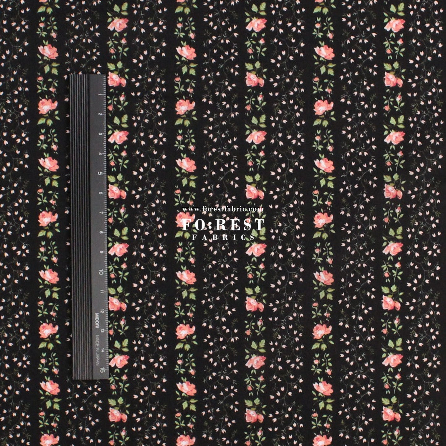 Liberty of London (Tana Lawn™ Cotton Fabric) - Evie Stripe - FO:REST Fabric 布恩堂Liberty fabrictana lawnjapanese fabricykk zipper