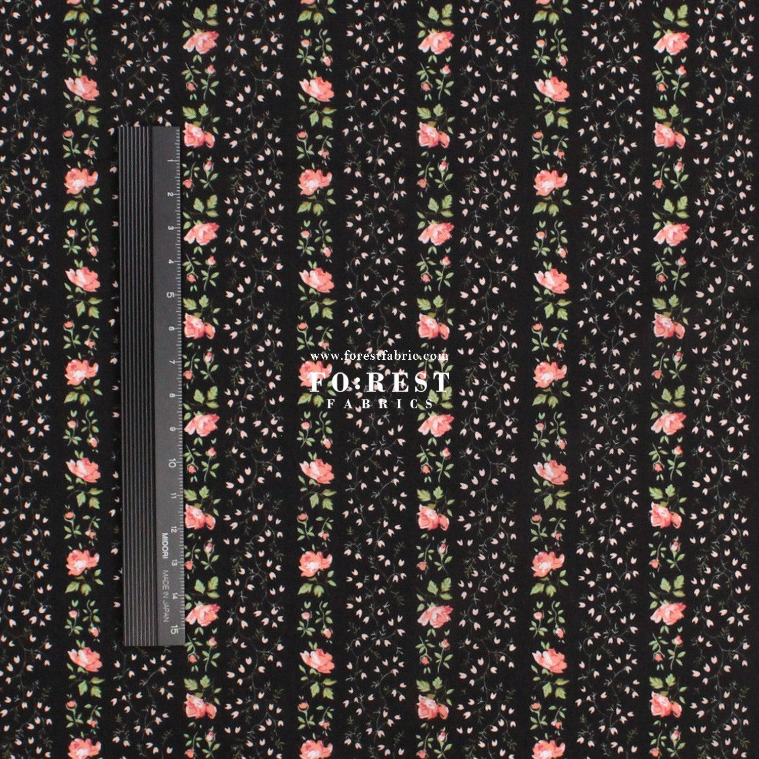 Liberty of London (Tana Lawn™ Cotton Fabric) - Evie Stripe - FO:REST Fabric 布恩堂Liberty fabrictana lawnjapanese fabricykk zipper