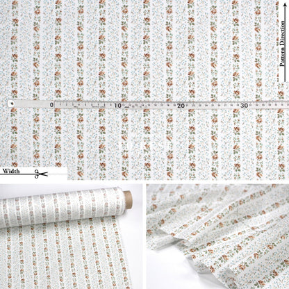 Liberty of London (Tana Lawn™ Cotton Fabric) - Evie Stripe - FO:REST Fabric 布恩堂Liberty fabrictana lawnjapanese fabricykk zipper