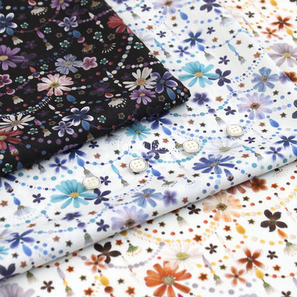 Liberty of London (Tana Lawn™ Cotton Fabric) - Floral Garland - FO:REST Fabric 布恩堂Liberty fabrictana lawnjapanese fabricykk zipper