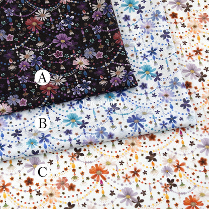 Liberty of London (Tana Lawn™ Cotton Fabric) - Floral Garland - FO:REST Fabric 布恩堂Liberty fabrictana lawnjapanese fabricykk zipper