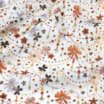 Liberty of London (Tana Lawn™ Cotton Fabric) - Floral Garland - FO:REST Fabric 布恩堂Liberty fabrictana lawnjapanese fabricykk zipper