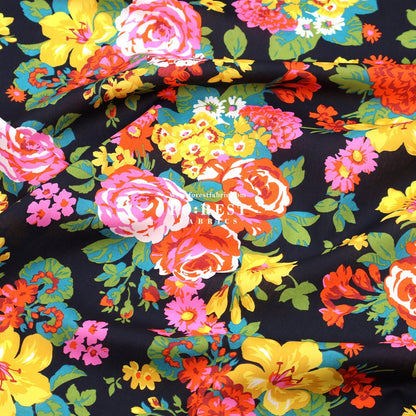 Liberty of London (Tana Lawn™ Cotton Fabric) - Flower Crown - FO:REST Fabric 布恩堂Liberty fabrictana lawnjapanese fabricykk zipper