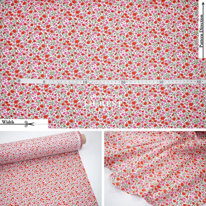 Liberty of London (Tana Lawn™ Cotton Fabric) - Freyja Daisy - FO:REST Fabric 布恩堂Liberty fabrictana lawnjapanese fabricykk zipper