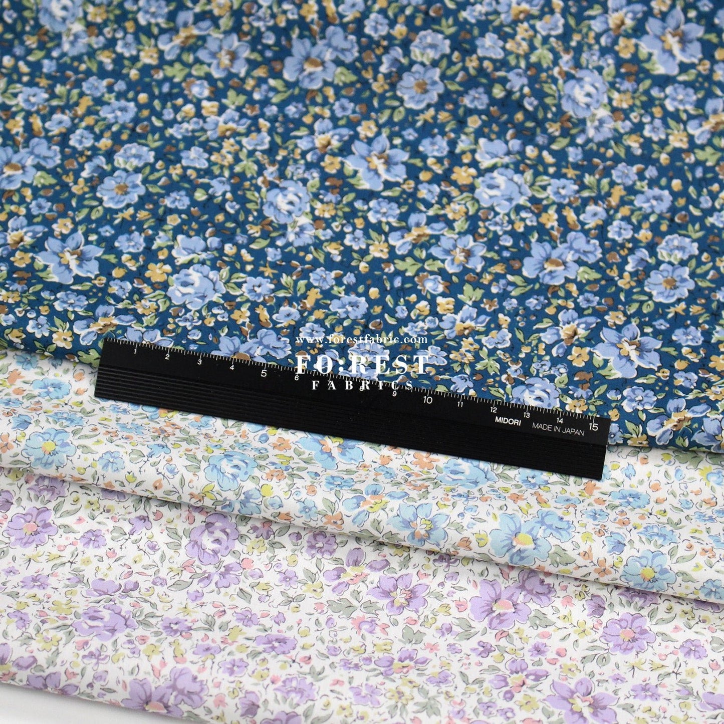 Liberty of London (Tana Lawn™ Cotton Fabric) - Gemma Medow - FO:REST Fabric 布恩堂Liberty fabrictana lawnjapanese fabricykk zipper