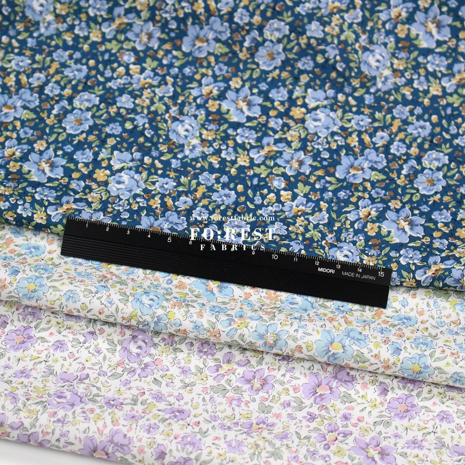 Liberty of London (Tana Lawn™ Cotton Fabric) - Gemma Medow - FO:REST Fabric 布恩堂Liberty fabrictana lawnjapanese fabricykk zipper