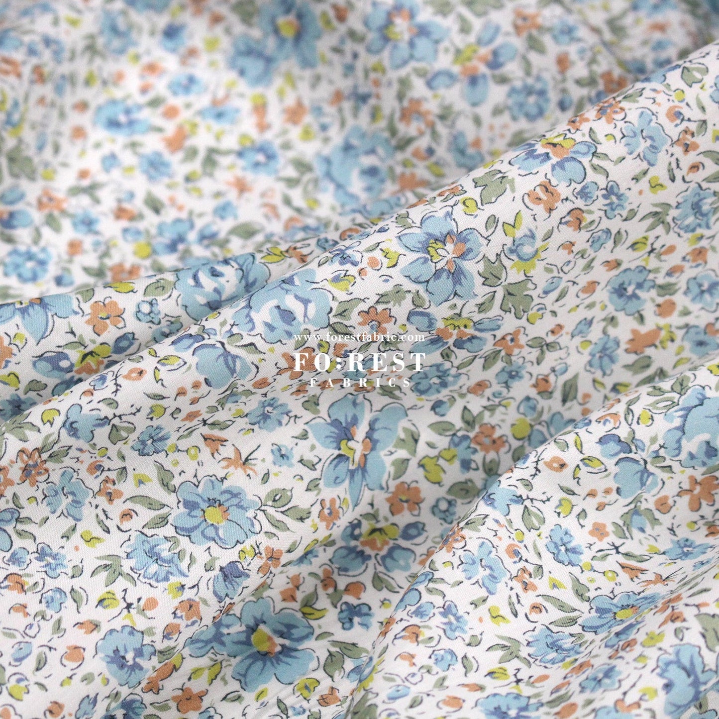 Liberty of London (Tana Lawn™ Cotton Fabric) - Gemma Medow - FO:REST Fabric 布恩堂Liberty fabrictana lawnjapanese fabricykk zipper