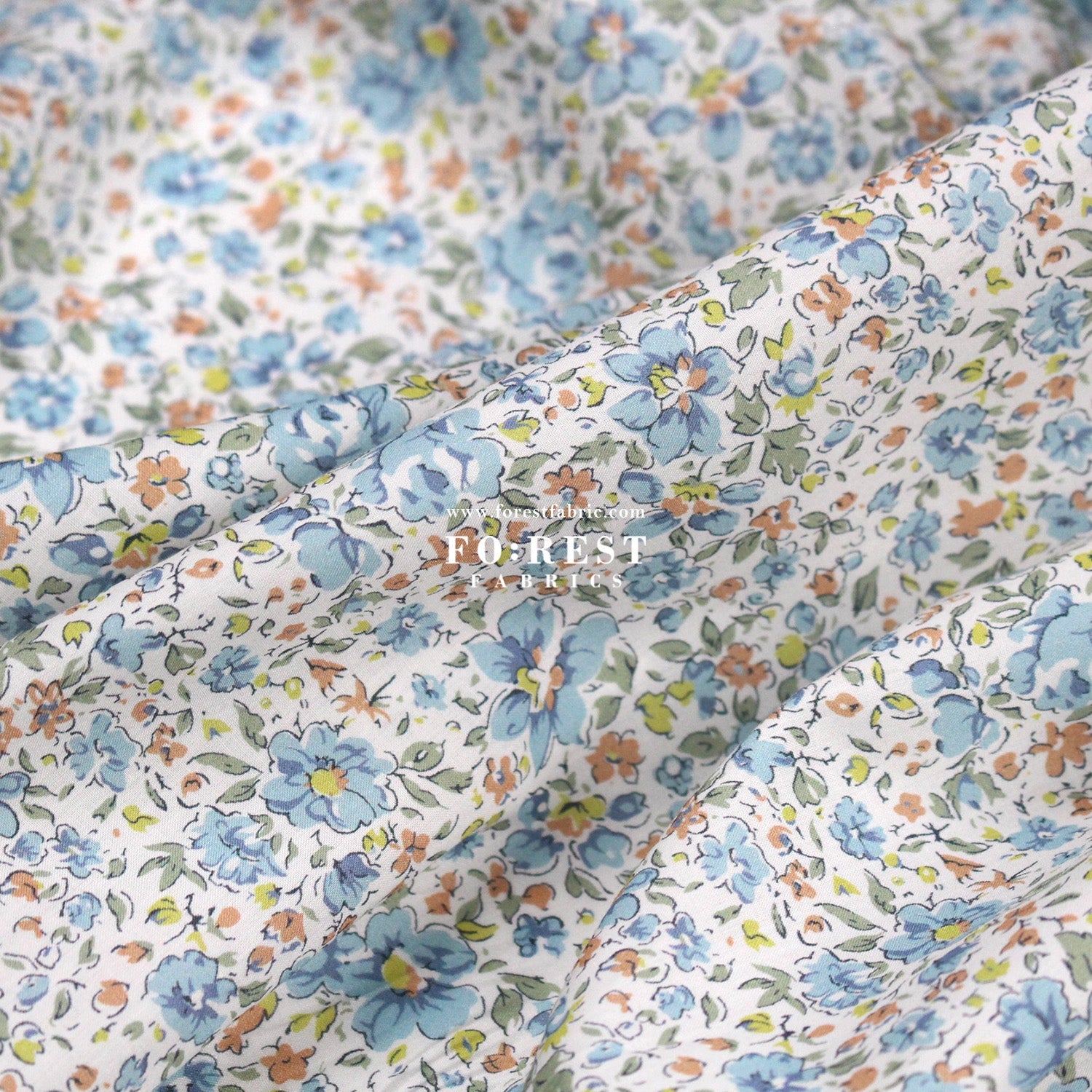 Liberty of London (Tana Lawn™ Cotton Fabric) - Gemma Medow - FO:REST Fabric 布恩堂Liberty fabrictana lawnjapanese fabricykk zipper