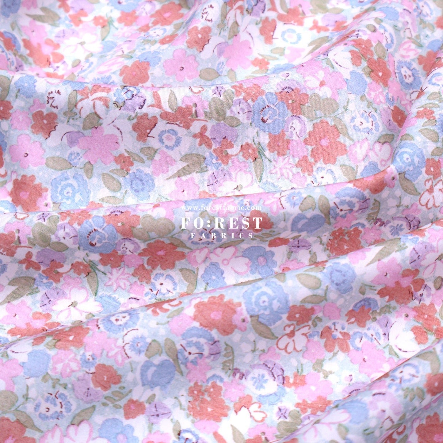 Liberty of London (Tana Lawn™ Cotton Fabric) - Georgie - FO:REST Fabric 布恩堂Liberty fabrictana lawnjapanese fabricykk zipper