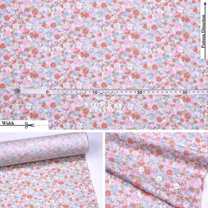 Liberty of London (Tana Lawn™ Cotton Fabric) - Georgie - FO:REST Fabric 布恩堂Liberty fabrictana lawnjapanese fabricykk zipper