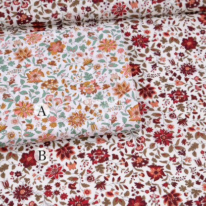 Liberty of London (Tana Lawn™ Cotton Fabric) - Grace Emily Bell - FO:REST Fabric 布恩堂Liberty fabrictana lawnjapanese fabricykk zipper