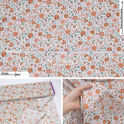 Liberty of London (Tana Lawn™ Cotton Fabric) - Grace Emily Bell - FO:REST Fabric 布恩堂Liberty fabrictana lawnjapanese fabricykk zipper