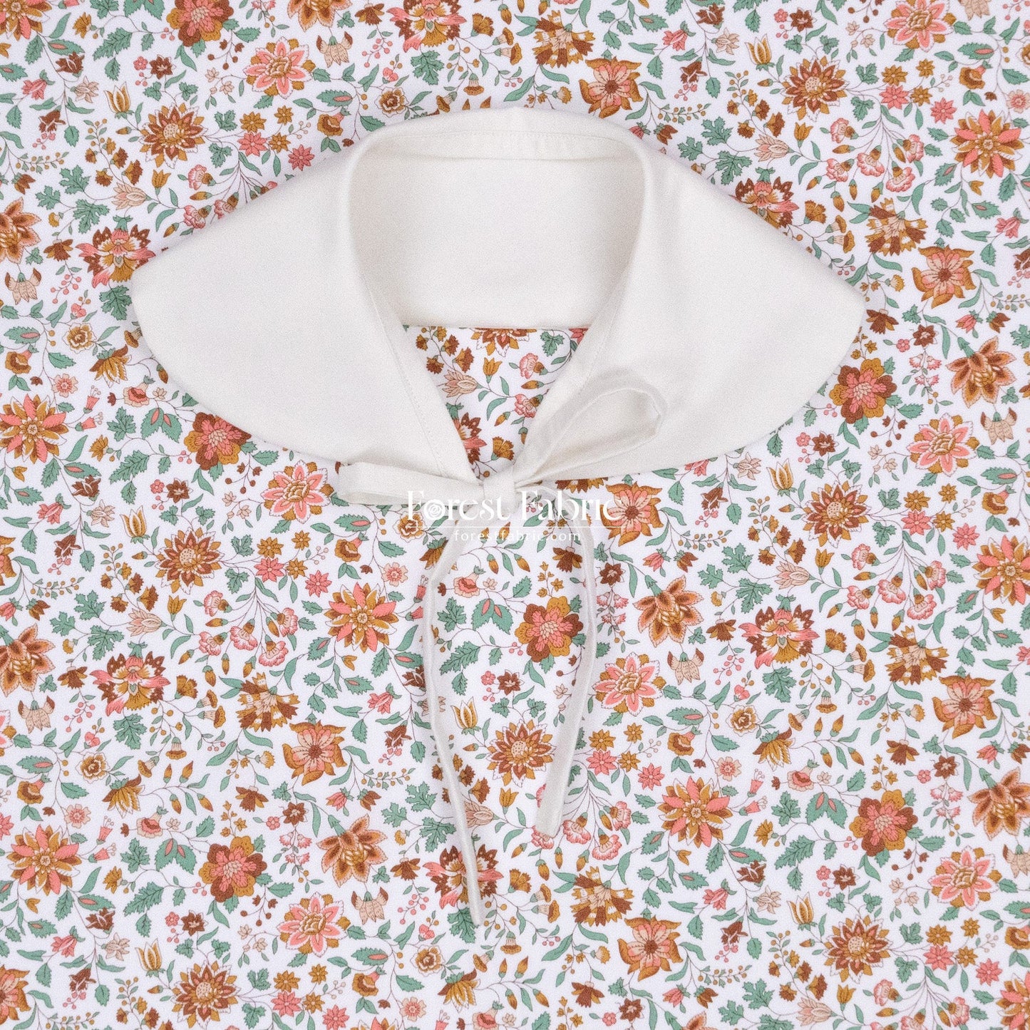 Liberty of London (Tana Lawn™ Cotton Fabric) - Grace Emily Bell - FO:REST Fabric 布恩堂Liberty fabrictana lawnjapanese fabricykk zipper