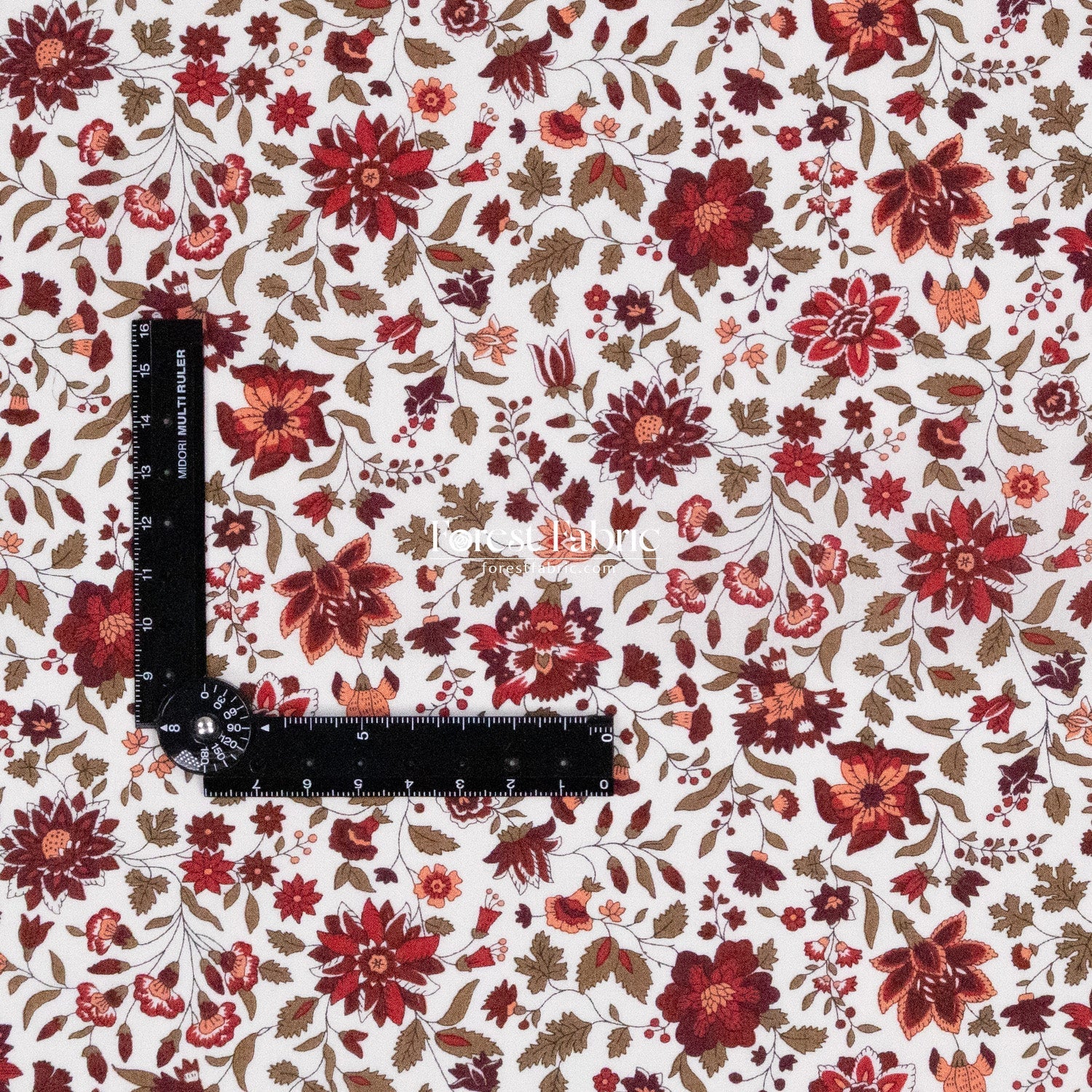 Liberty of London (Tana Lawn™ Cotton Fabric) - Grace Emily Bell - FO:REST Fabric 布恩堂Liberty fabrictana lawnjapanese fabricykk zipper
