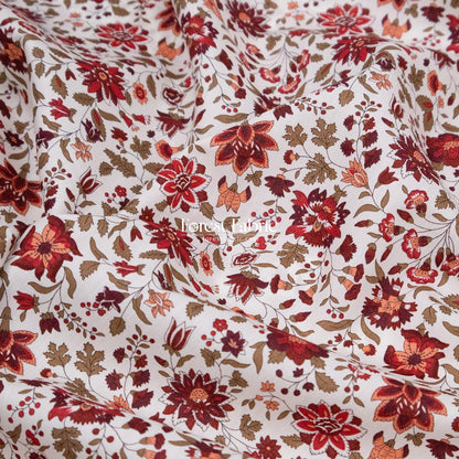 Liberty of London (Tana Lawn™ Cotton Fabric) - Grace Emily Bell - FO:REST Fabric 布恩堂Liberty fabrictana lawnjapanese fabricykk zipper