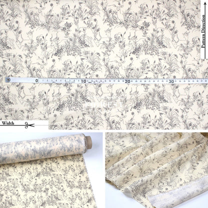 Liberty of London (Tana Lawn™ Cotton Fabric) - Grazing - FO:REST Fabric 布恩堂Liberty fabrictana lawnjapanese fabricykk zipper