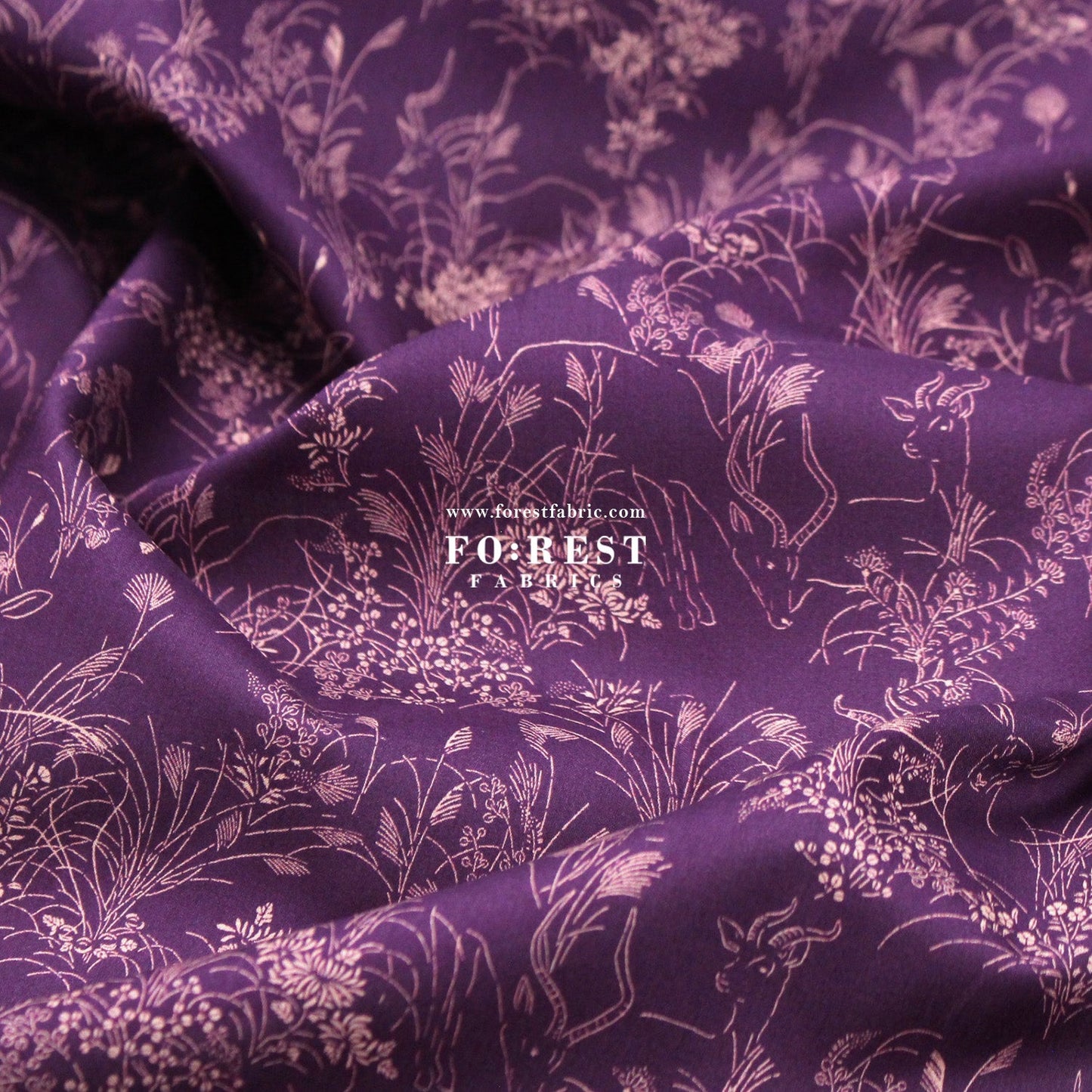 Liberty of London (Tana Lawn™ Cotton Fabric) - Grazing - FO:REST Fabric 布恩堂Liberty fabrictana lawnjapanese fabricykk zipper